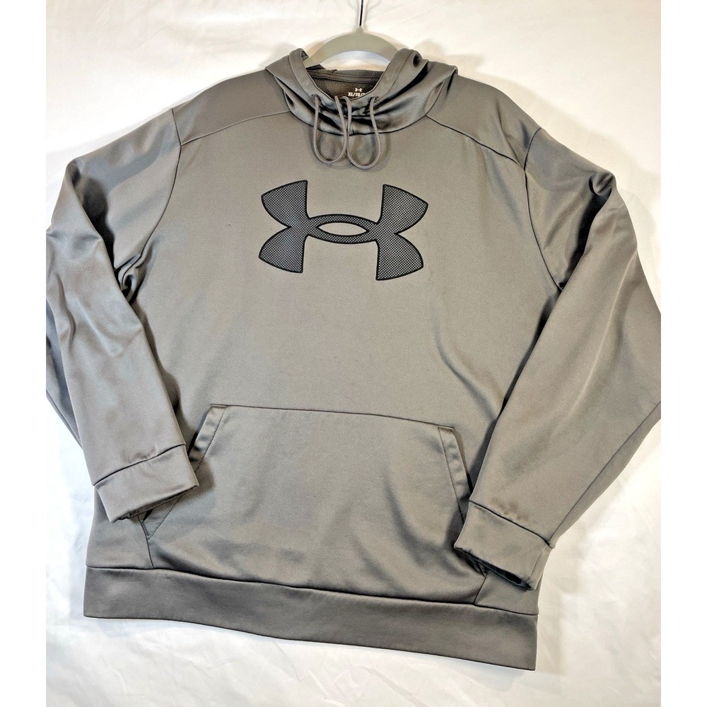 Under Armour Mens Pullover  Hoodie Extra Large Outdoor Cold Grey